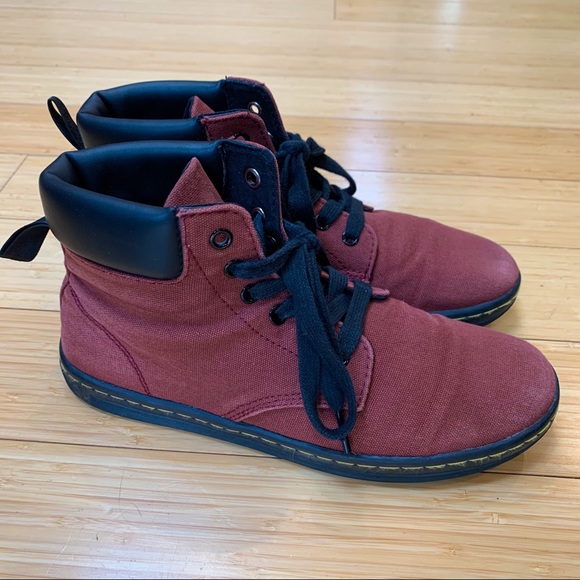 Dr. Martens Shoes - DR. MARTEN’S Maelly dark red lace up boot, 8.